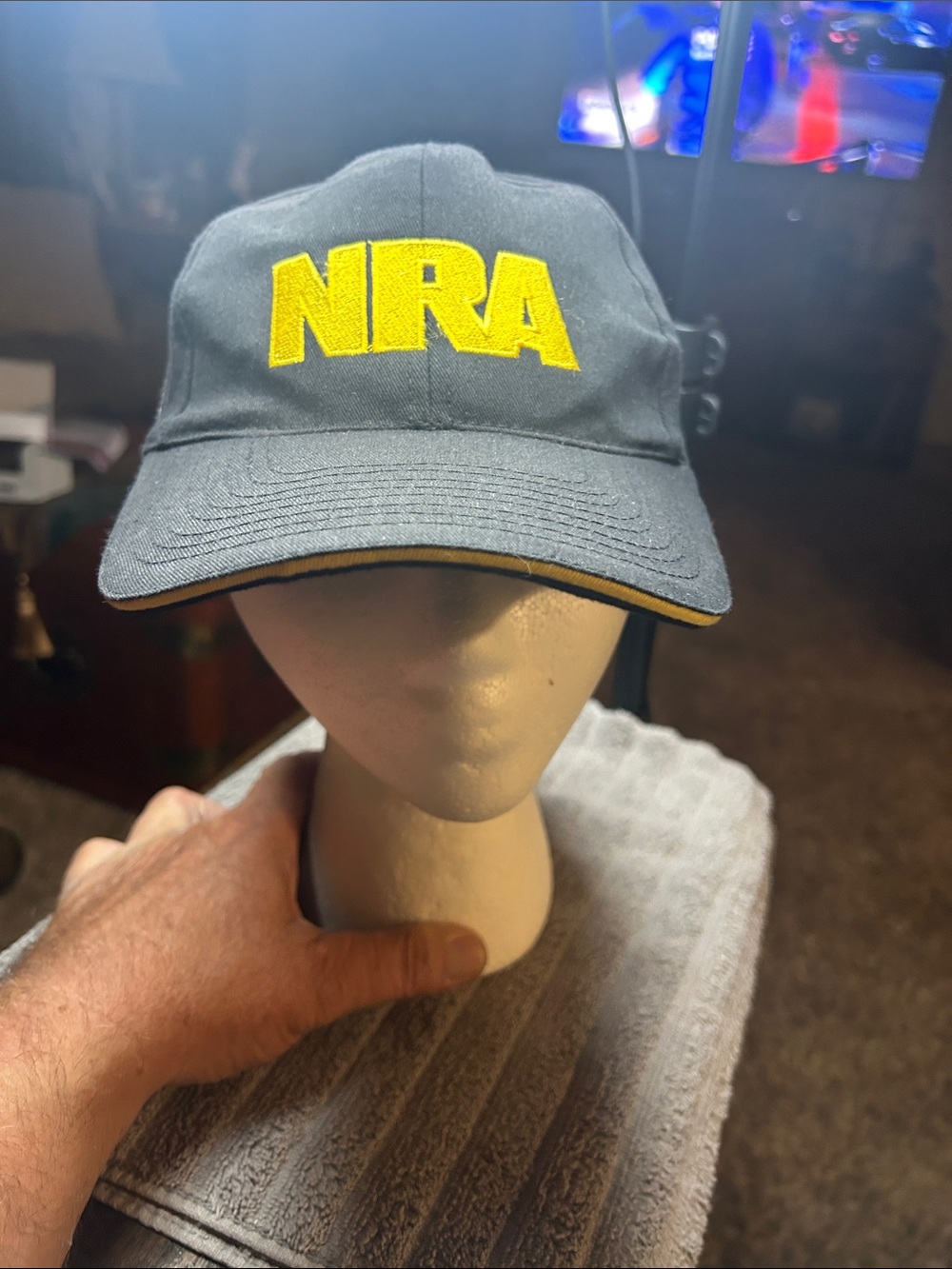 Black NRA hat